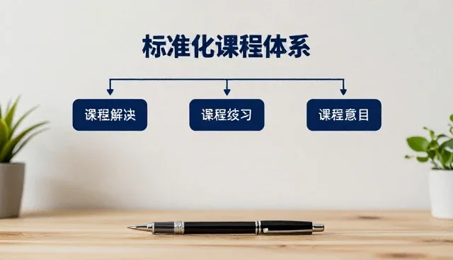 标准化课程体系如何解决学习咨询中的实际问题